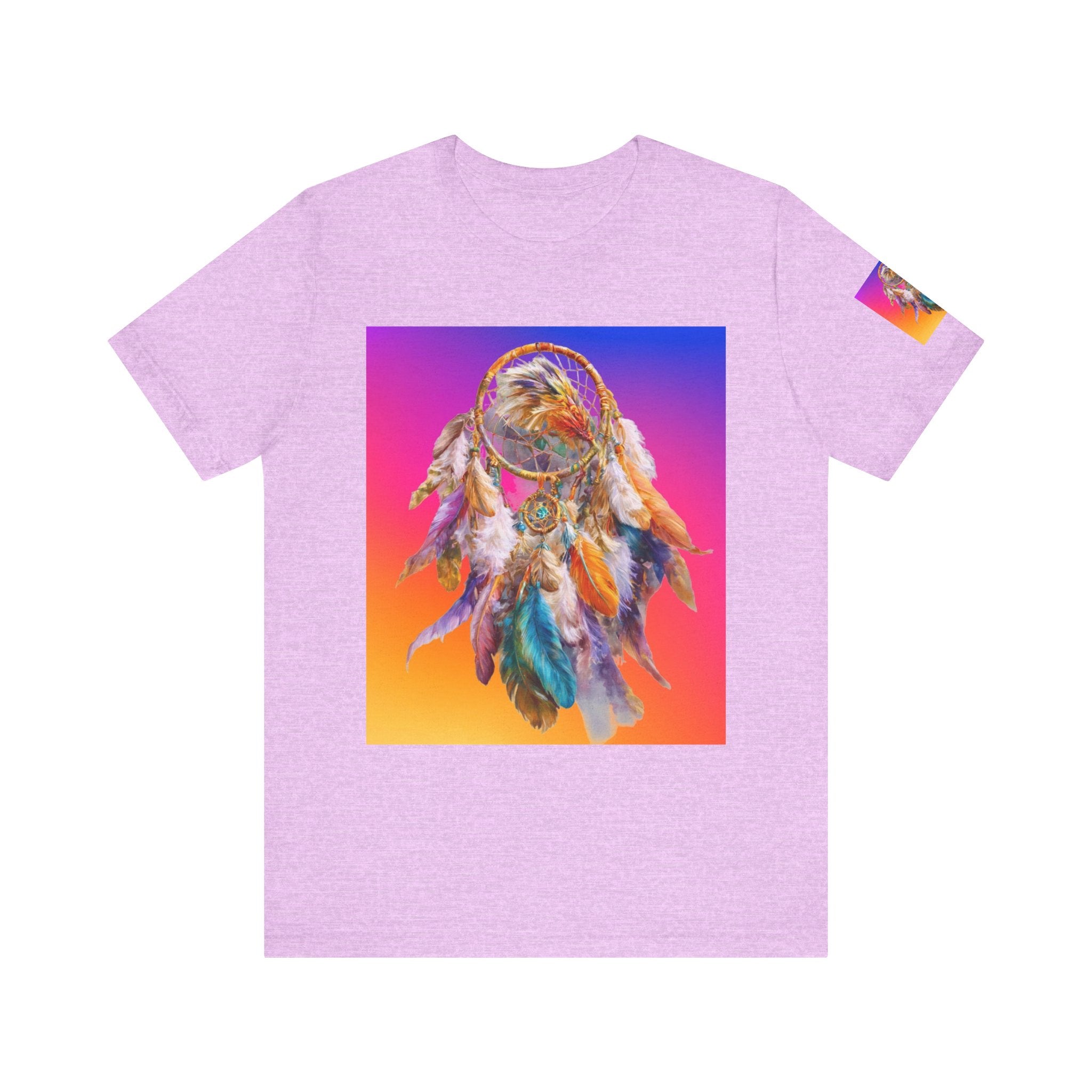 Dreamcatcher Vibes Unisex Tee - Boho Style, Festival Wear, Dreamer Gift, Spiritual Apparel, Summer Top, Unique Graphic T-Shirt