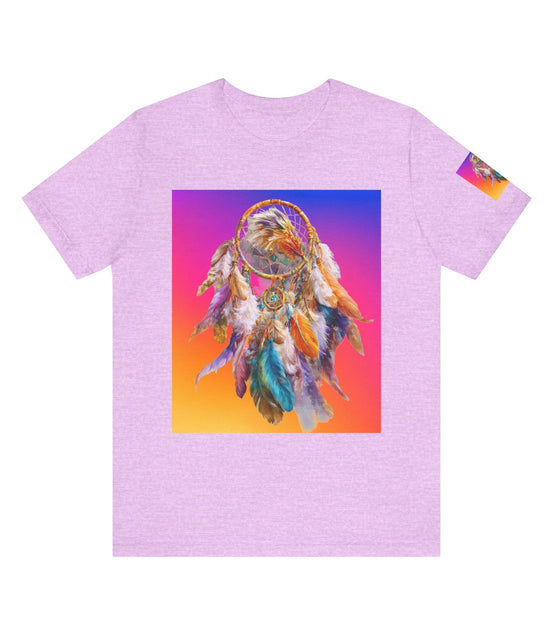 Dreamcatcher Vibes Unisex Tee - Boho Style, Festival Wear, Dreamer Gift, Spiritual Apparel, Summer Top, Unique Graphic T-Shirt