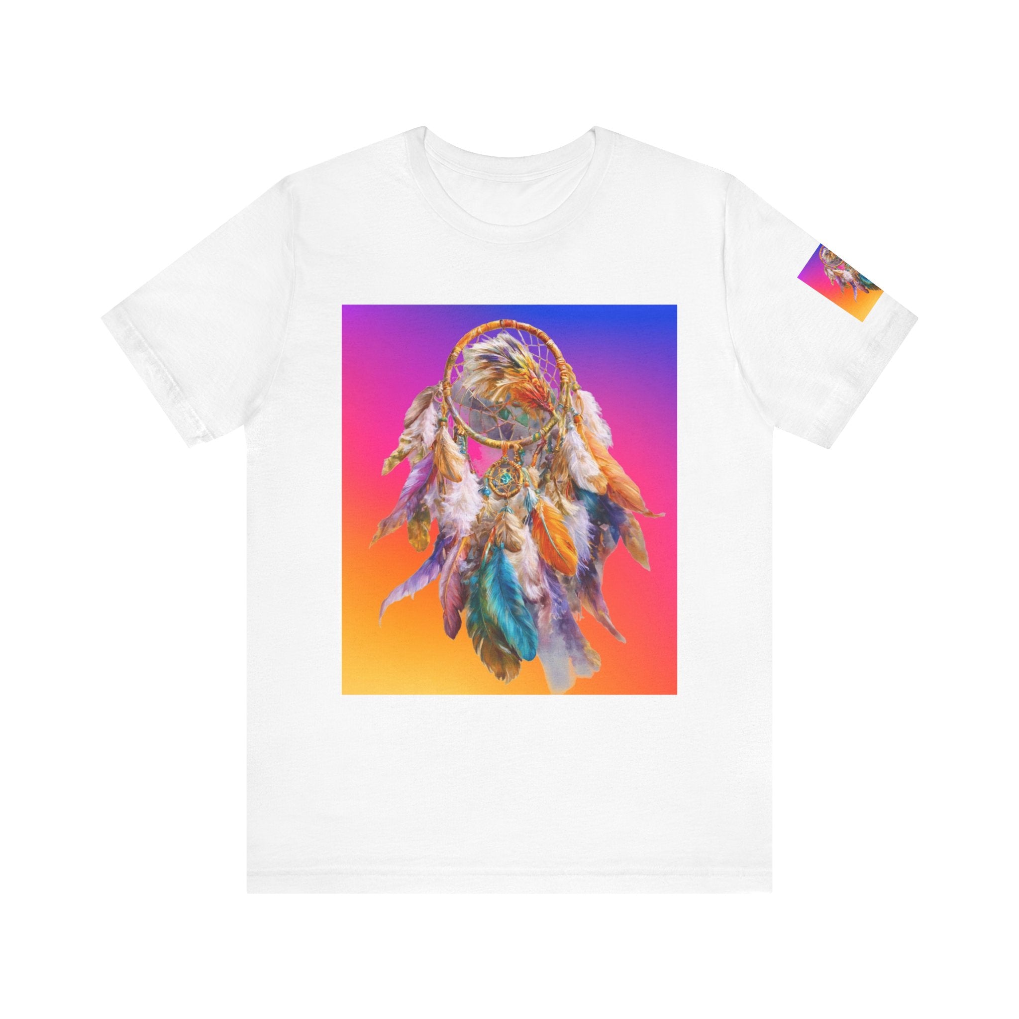 Dreamcatcher Vibes Unisex Tee - Boho Style, Festival Wear, Dreamer Gift, Spiritual Apparel, Summer Top, Unique Graphic T-Shirt