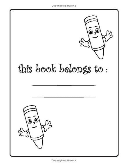 Rainbow Garden Learning Coloring Book: I LUV EZ Coloring Book