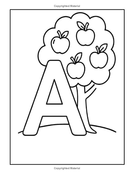 Rainbow Garden Learning Coloring Book: I LUV EZ Coloring Book
