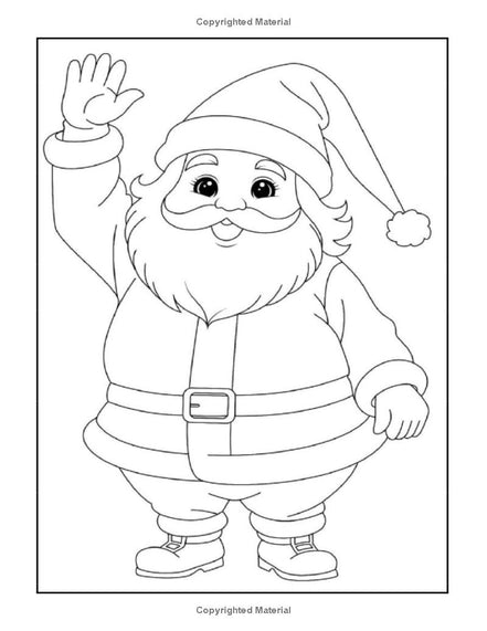 Christmas Magic Coloring Book: I LUV EZ Coloring Book