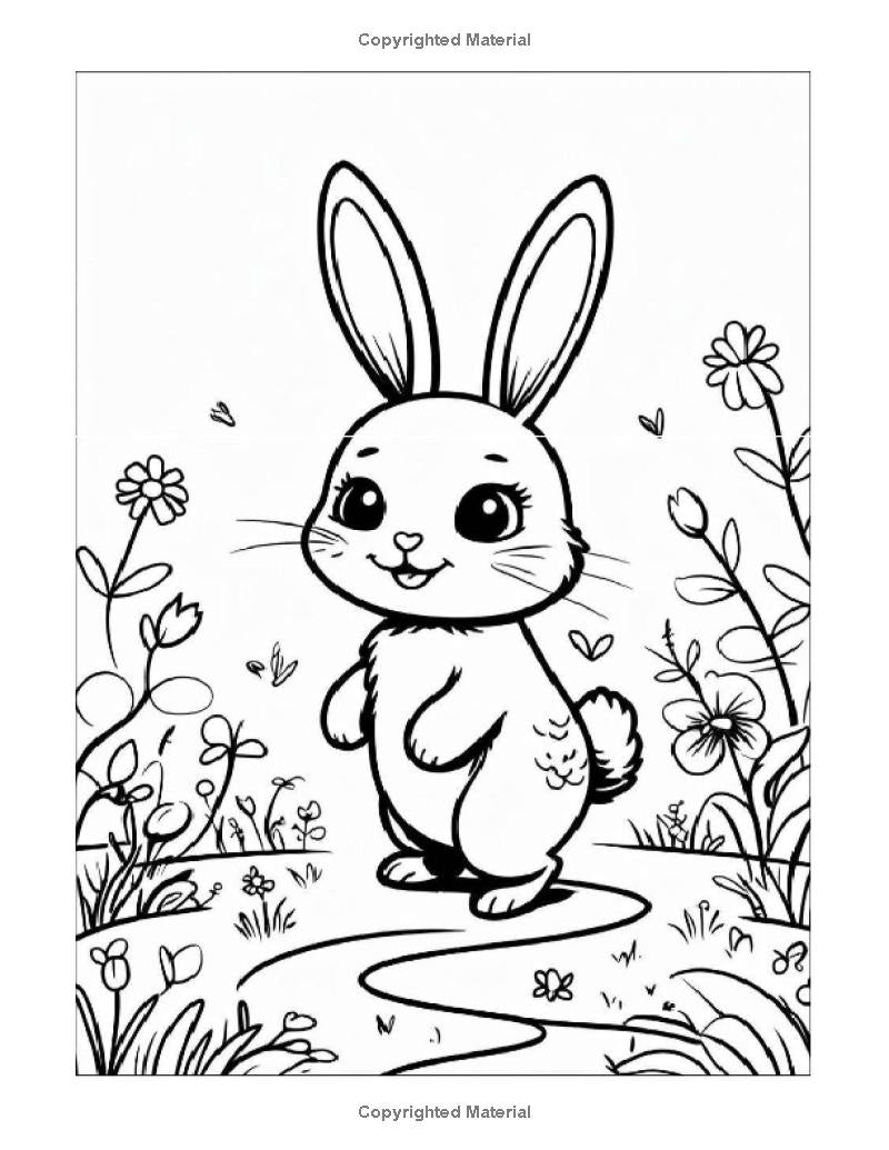 Color My World: I LUV EZ Coloring Book