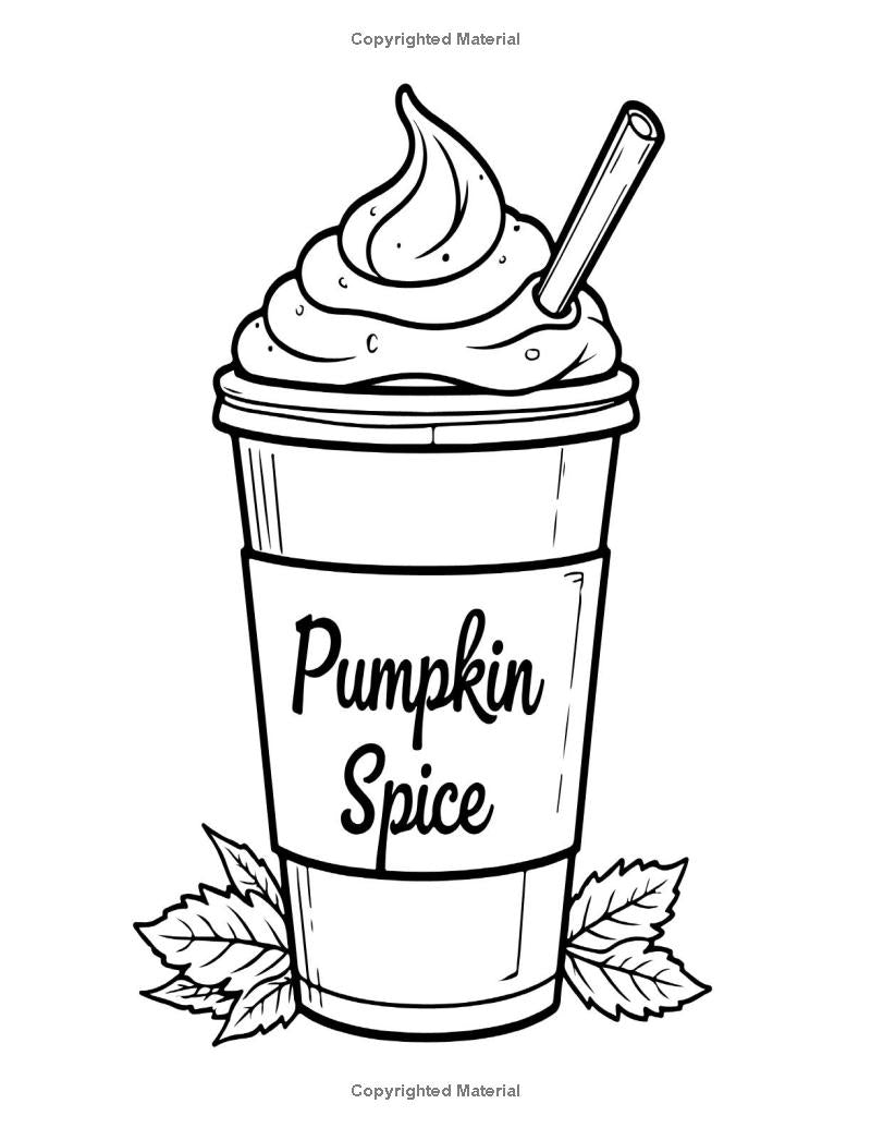 Cozy Fall Coloring Book: I LUV EZ Coloring Book