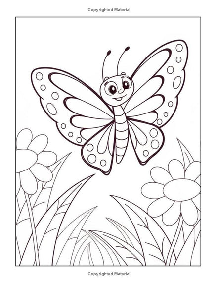 The Art of the Insect: I LUV EZ Coloring Book