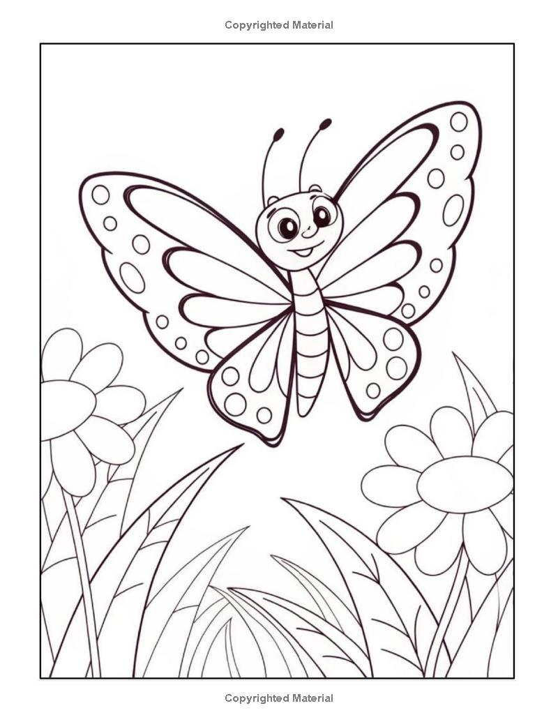 The Art of the Insect: I LUV EZ Coloring Book