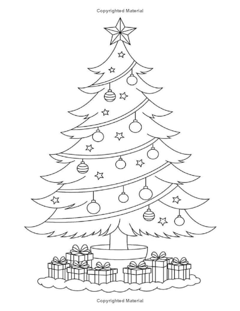 Holiday Joy: I LUV EZ Coloring Book