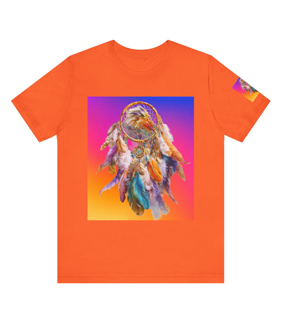 Dreamcatcher Vibes Unisex Tee - Boho Style, Festival Wear, Dreamer Gift, Spiritual Apparel, Summer Top, Unique Graphic T-Shirt