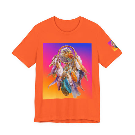 Dreamcatcher Vibes Unisex Tee - Boho Style, Festival Wear, Dreamer Gift, Spiritual Apparel, Summer Top, Unique Graphic T-Shirt